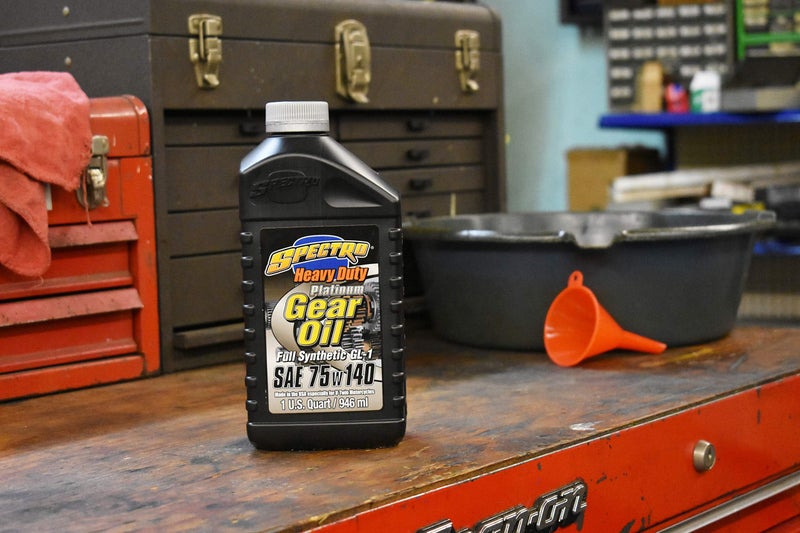 Spectro Performance Oils R.HDPGO Heavy Duty Platinum Gear Oil (75w140 Gl-1, 1 Quart) - Image 3